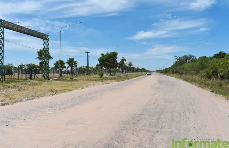 La Provincia pavimentará con concreto asfáltico el acceso a El Perichón