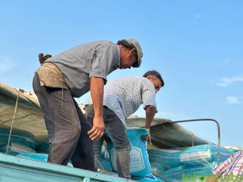 Curuzú Cuatiá: entrega de insumos a productores afectados por los incendios
