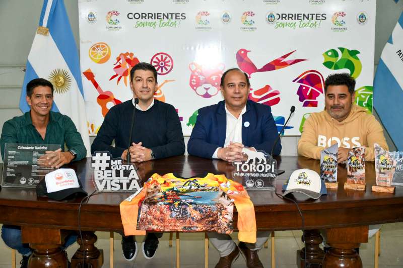 Presentaron el Enduro Toropí de Bella Vista, que combina deporte, naturaleza y turismo
