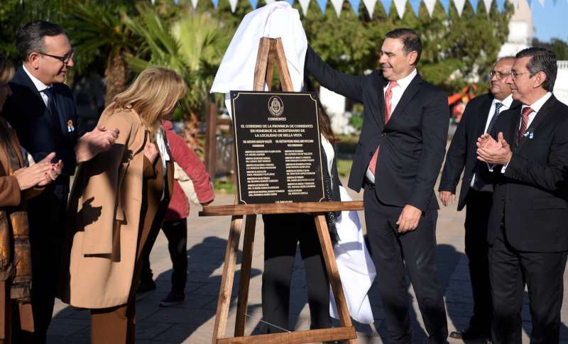En su Bicentenario, Valdés destacó la vocación de desarrollo de Bella Vista