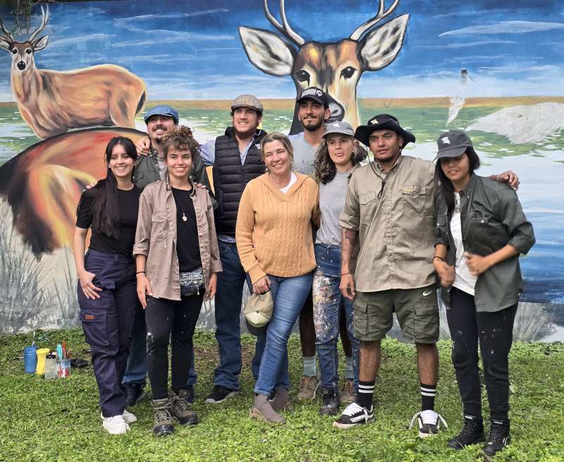 La ministra de Turismo visitó obras artísticas, recorrió el portal Carambola y se reunió con el jefe comunal