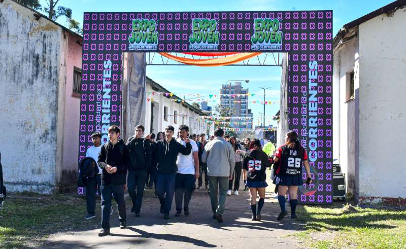 Se dio inicio a una nueva edición de la Expo Joven en Corrientes